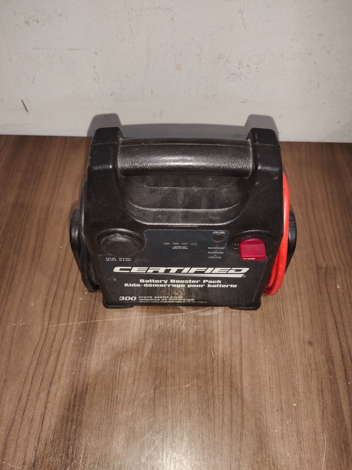 Certified Battery Booster Pack - 300 Crank Assist AMPS