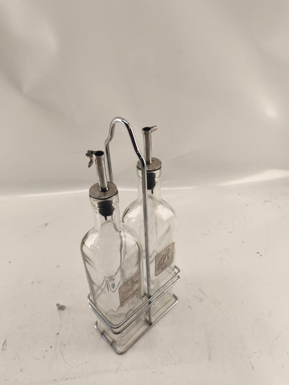 Cruet Oil And Vinegar Dispenser - Decanter Pair