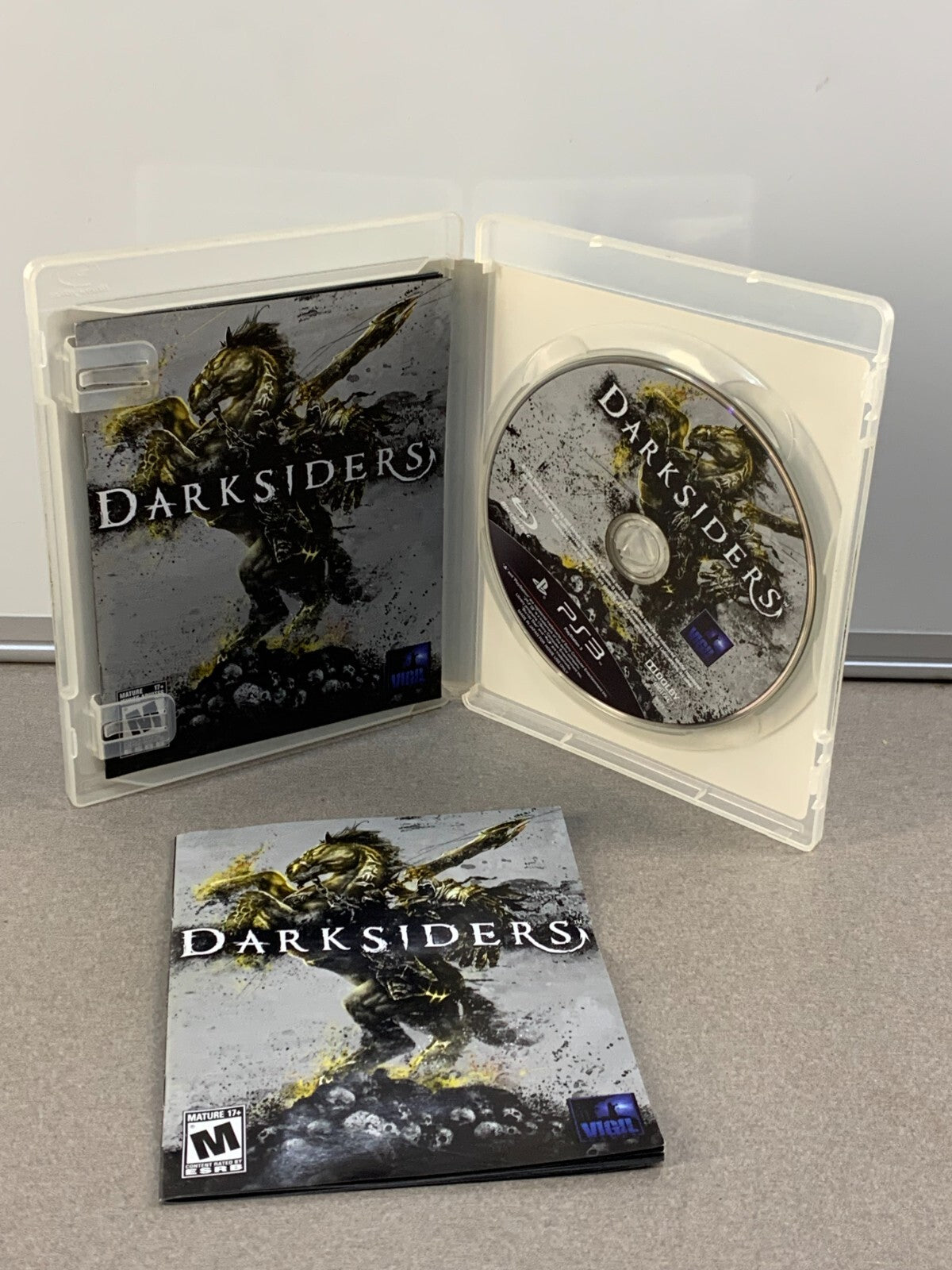 Darksiders (Sony PlayStation 3 -PS3) With Manual - Tested & Working!