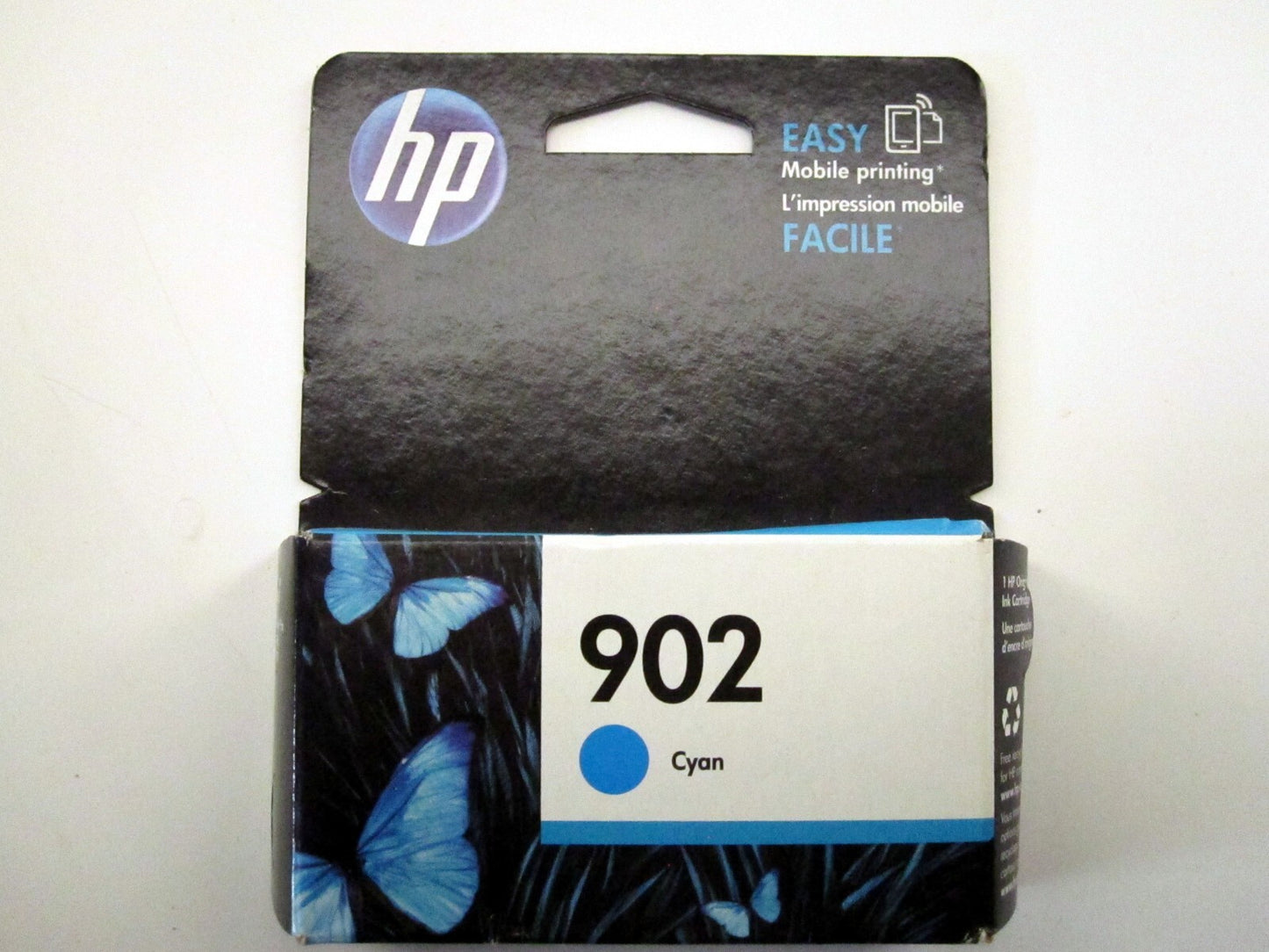 Genuine HP 902 Cyan Ink Cartridge New