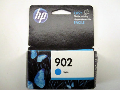 Genuine HP 902 Cyan Ink Cartridge New