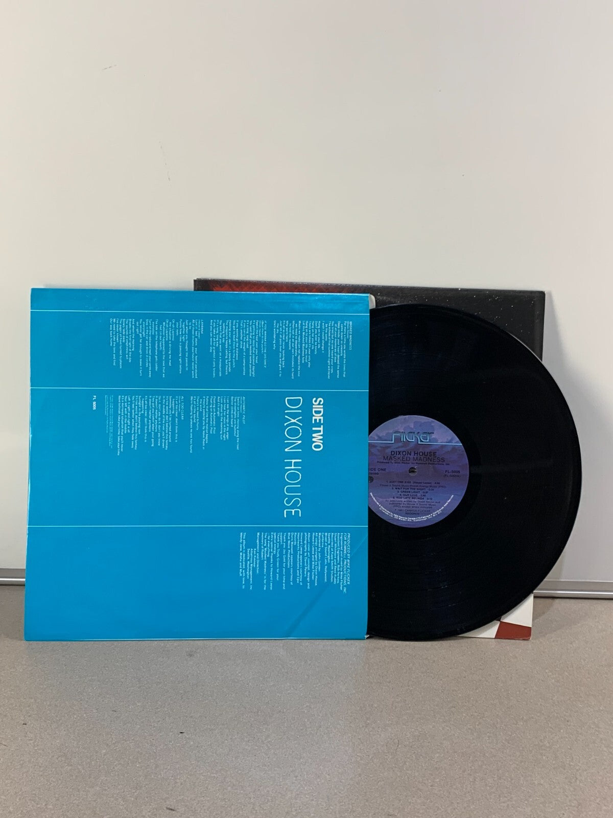 DIXON HOUSE - MASKED MADNESS - ALBUM VINYL LP 1981