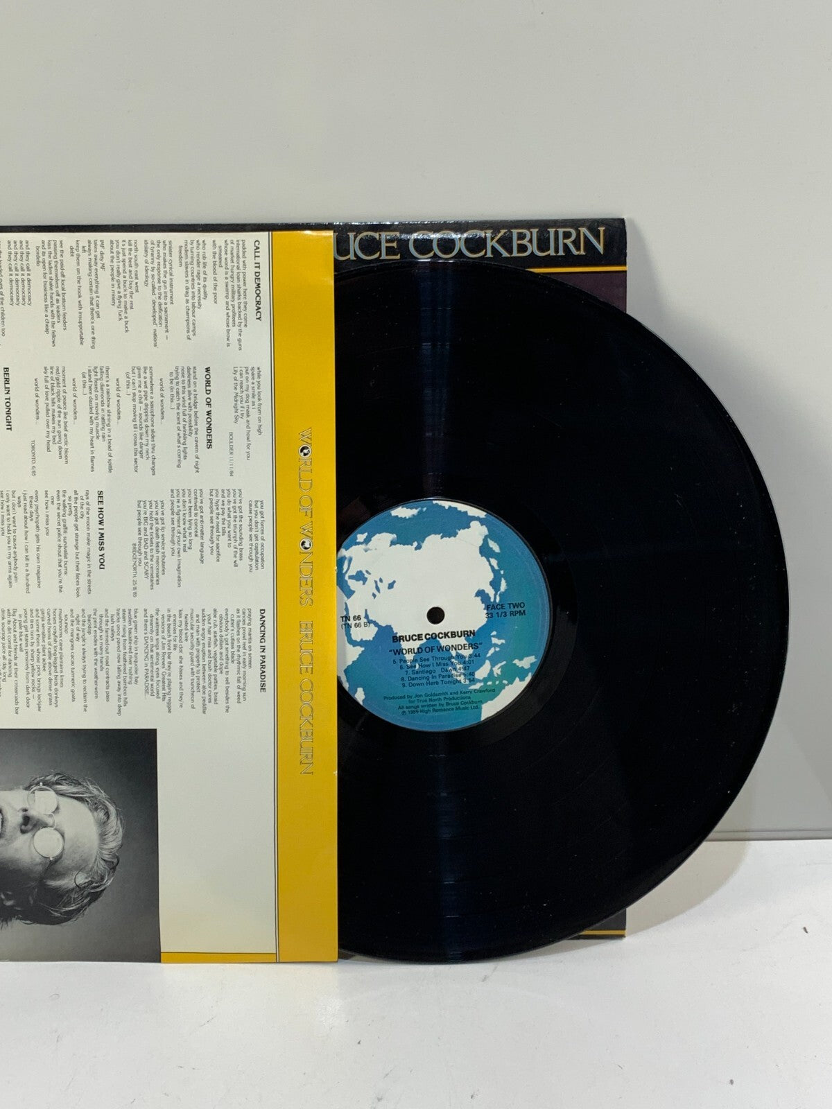 Bruce Cockburn - World Of Wonders (LP, Vinly)