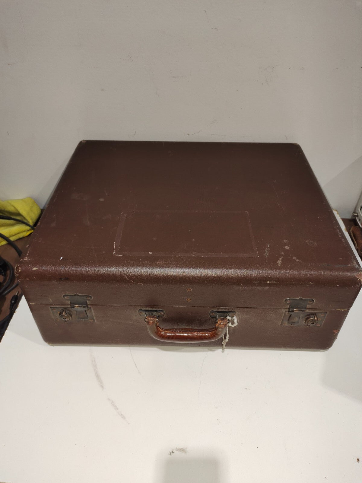 Vintage Dark Brown - Hanger Suitcase