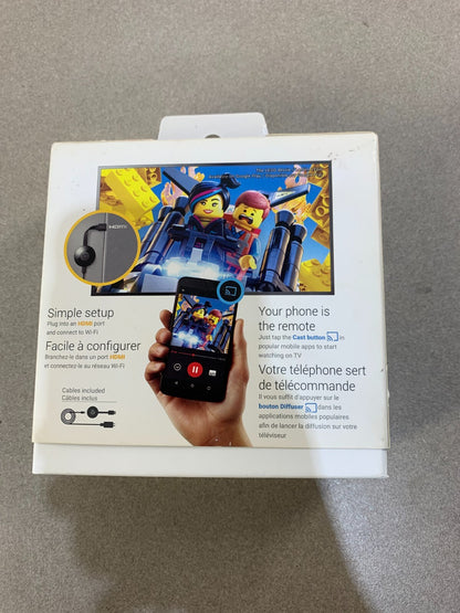 Google GA3A00097-A03 Z01 Chromecast 2nd Generation - Black