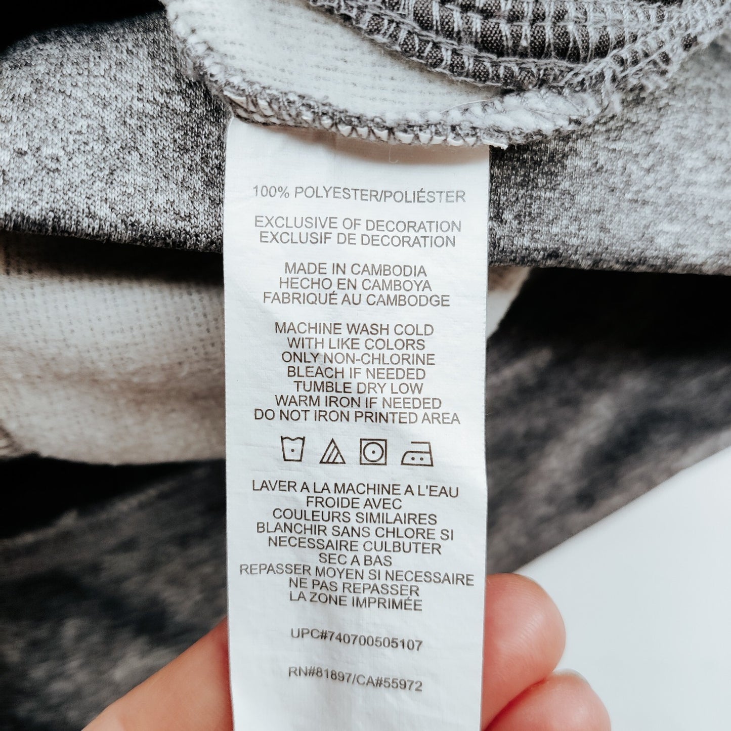 Ben Hogan Performance Grey Quarter Zip Men's Size Large