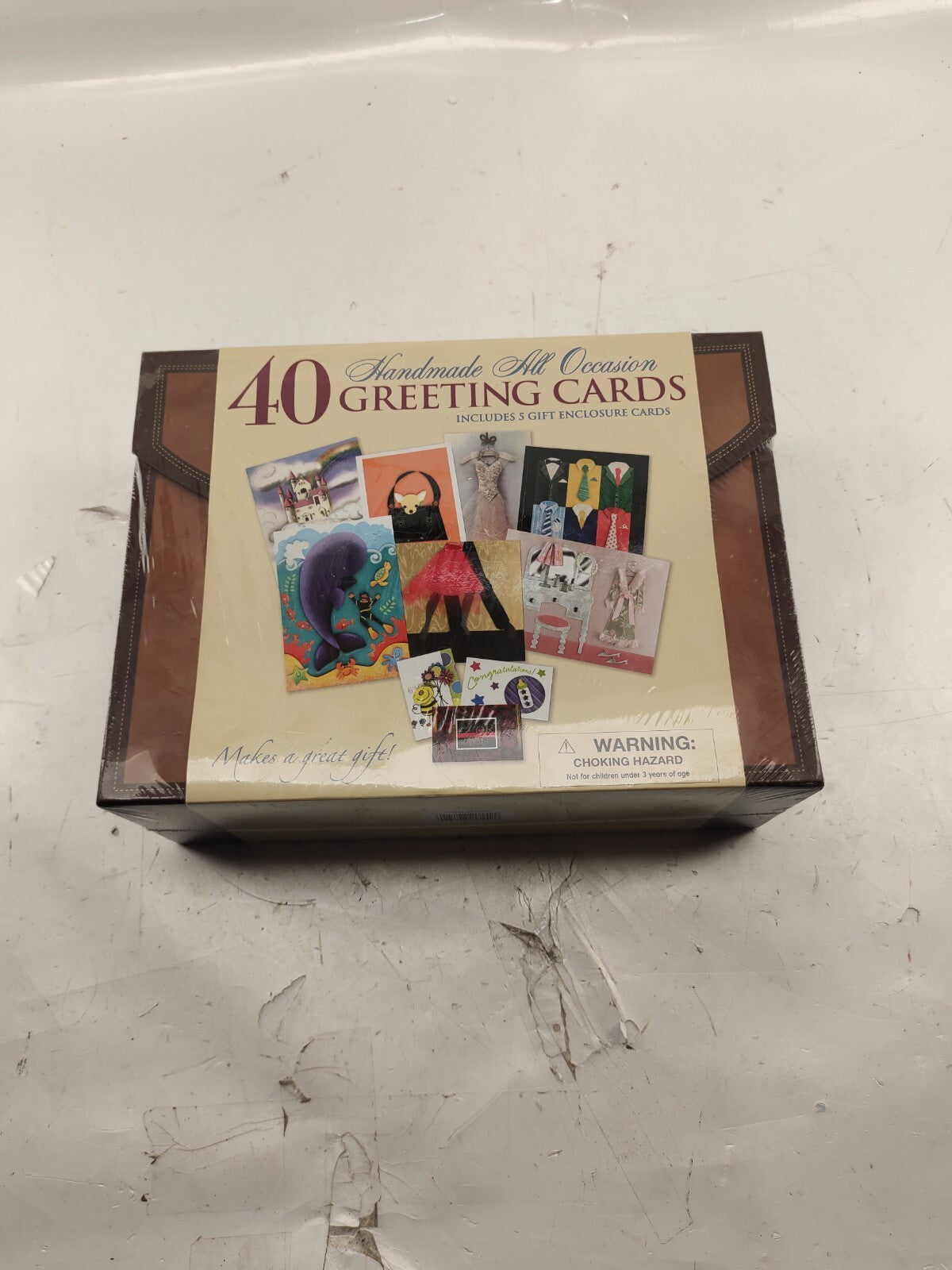 Handmade All Occasions 40 Greeting Cards - Includes 5 Gift Enclosure Cards