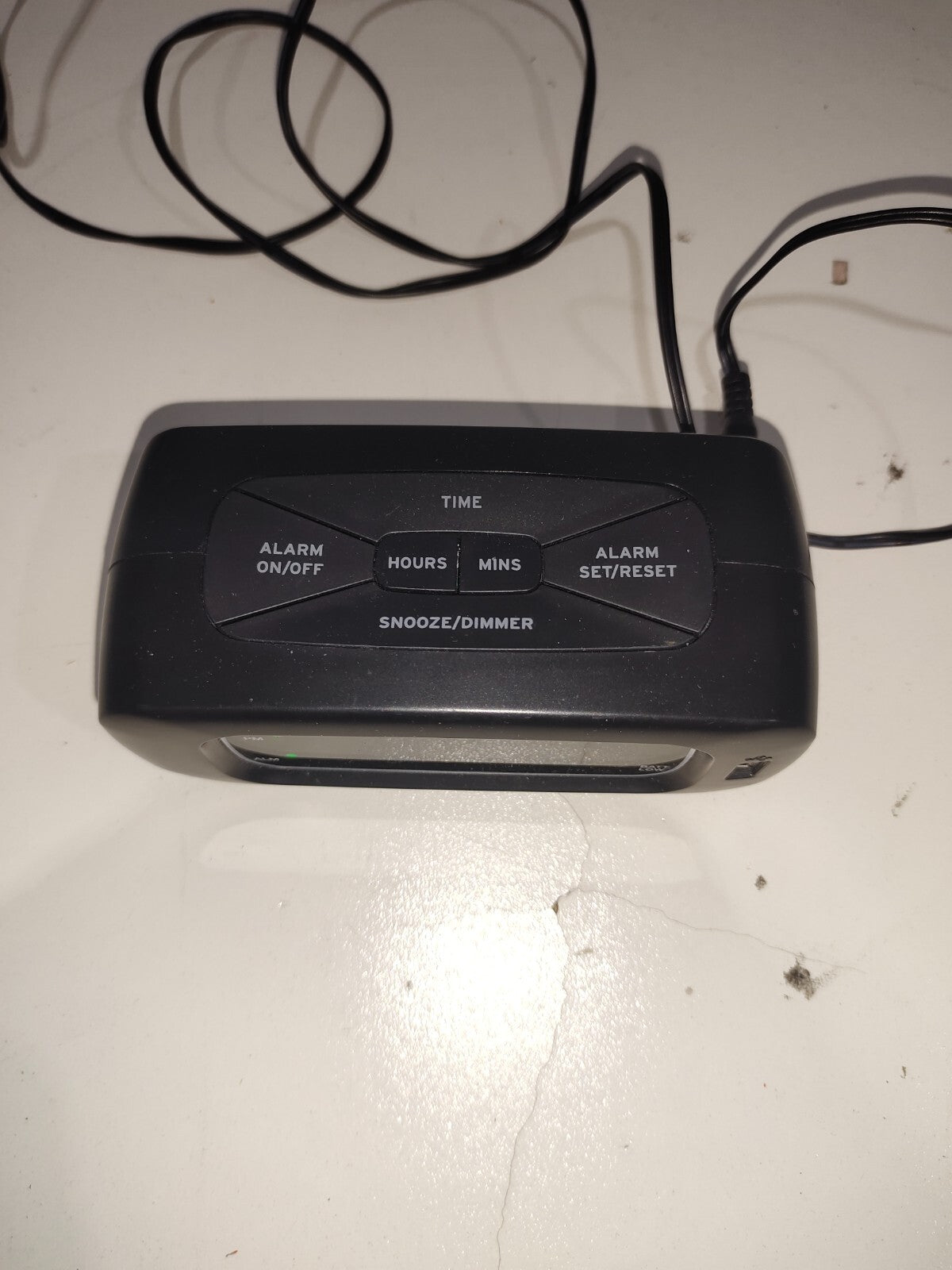 Timex T1210 Alarm Clock w/USB Charging And Battery Backup