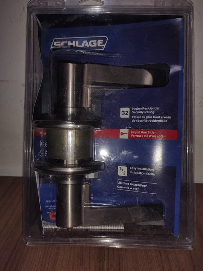Schlage F51DLAT619ADD Schlage F51-LAT-ADD Latitude Single Cylinder Keyed - 2