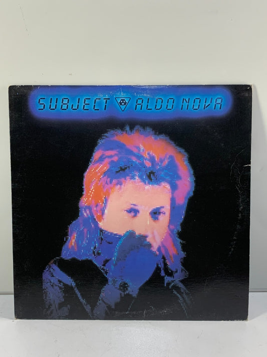 ALDO NOVA - SUBJECT - 1983 PORTRAIT REC FR 38721
