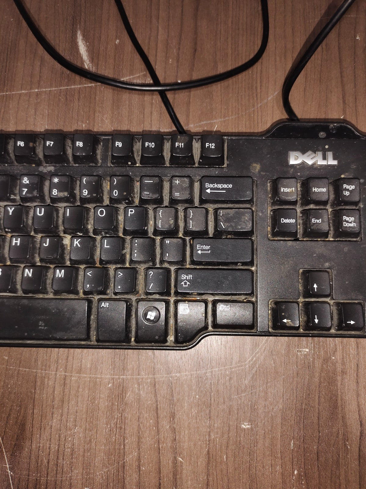 Dell SK-8115 L100 104-Key USB Wired Standard Keyboard 0DJ331 0RH659