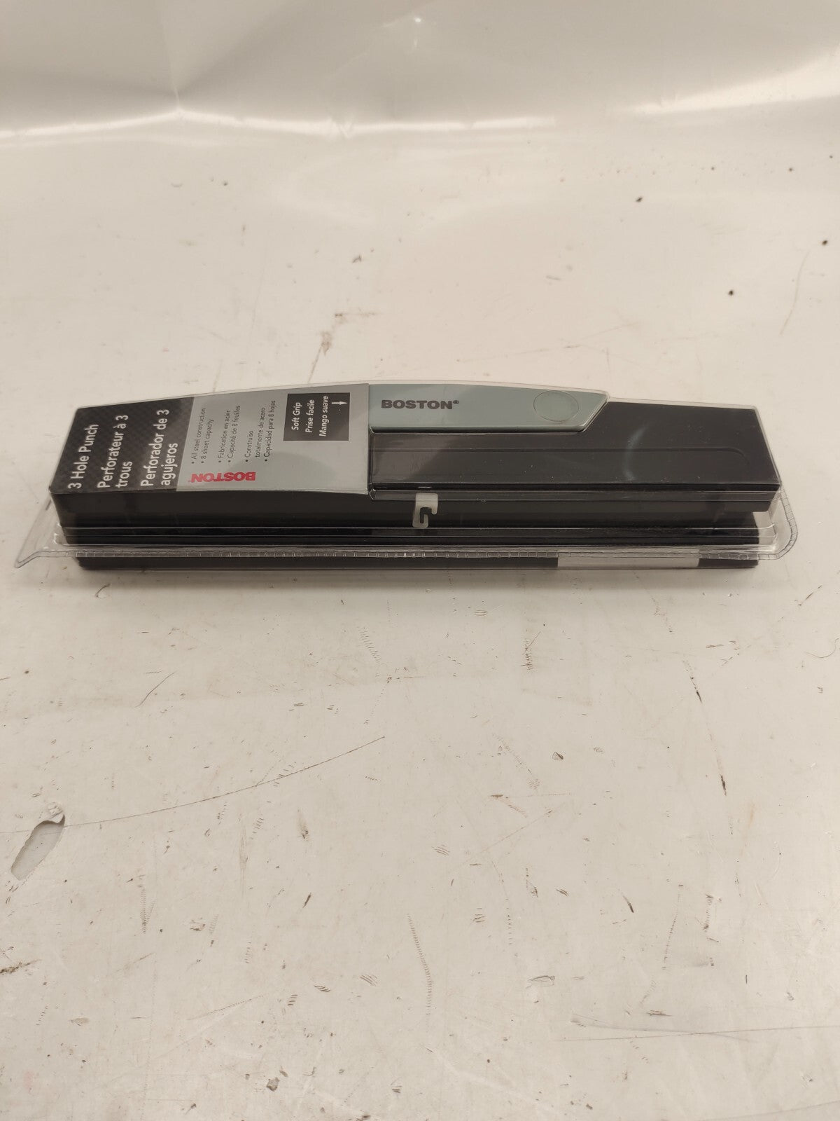 Boston 3 Hole Punch - Soft Grip