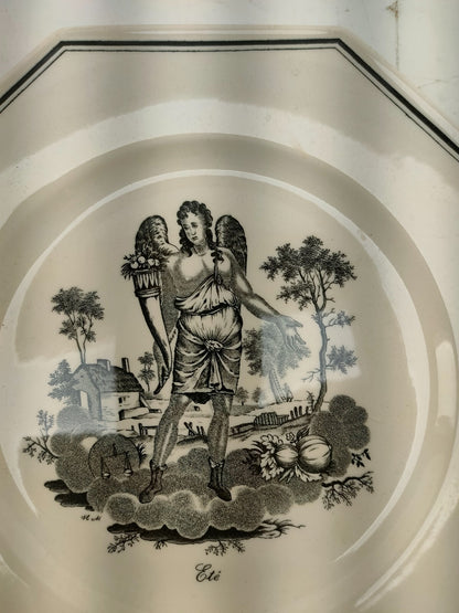 Villeroy & Boch Mettlach Printemps Season plate.