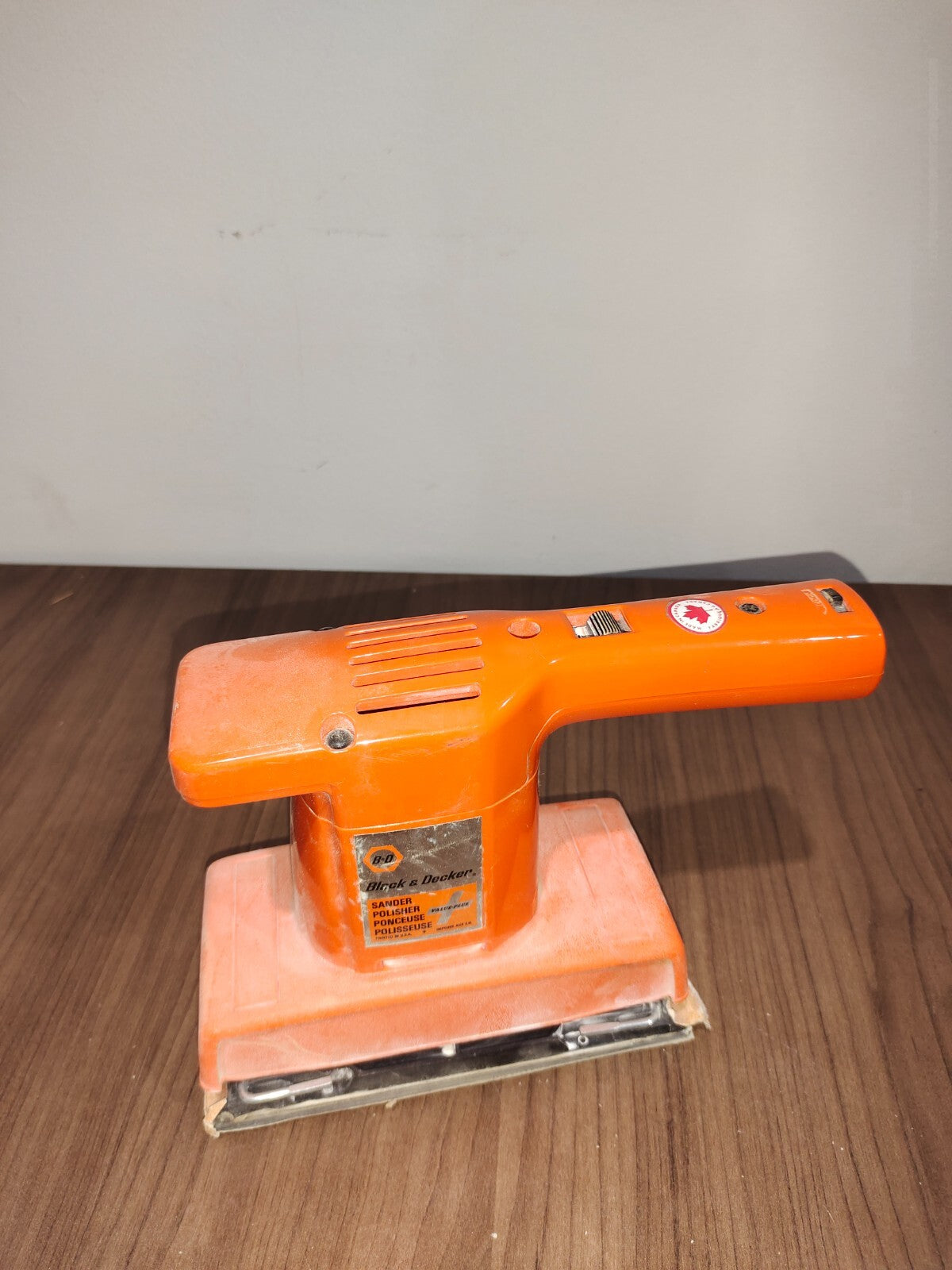 Black & Decker Sheet Finishing Sander Vintage - Untested