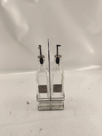 Cruet Oil And Vinegar Dispenser - Decanter Pair