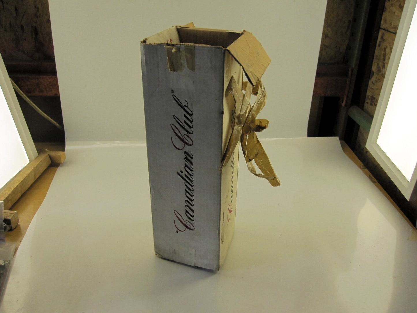 Canadian Club Whiskey Bottle GIANT 133 Oz