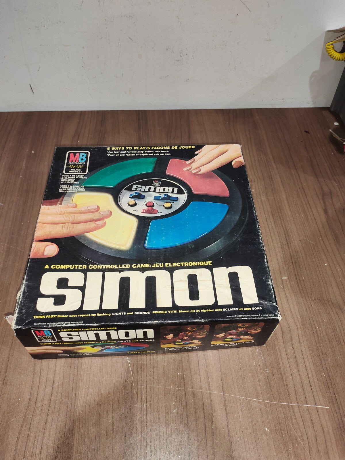 Vintage Simon Says Electronic Game USA Made 1978 Milton Bradley