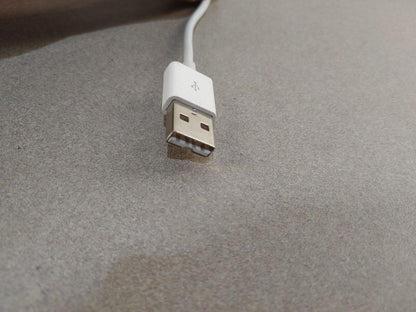 GOOD CONDITION Apple A1243 USB Keyboard White/Silver TESTED WORKING