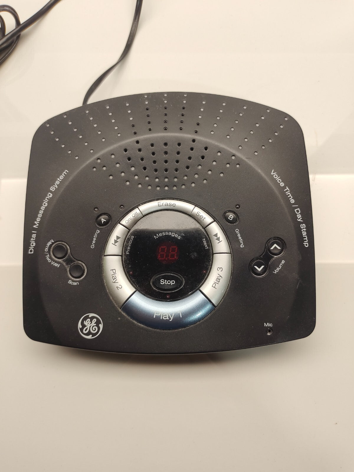 GE Digital Answering Machine Messaging System