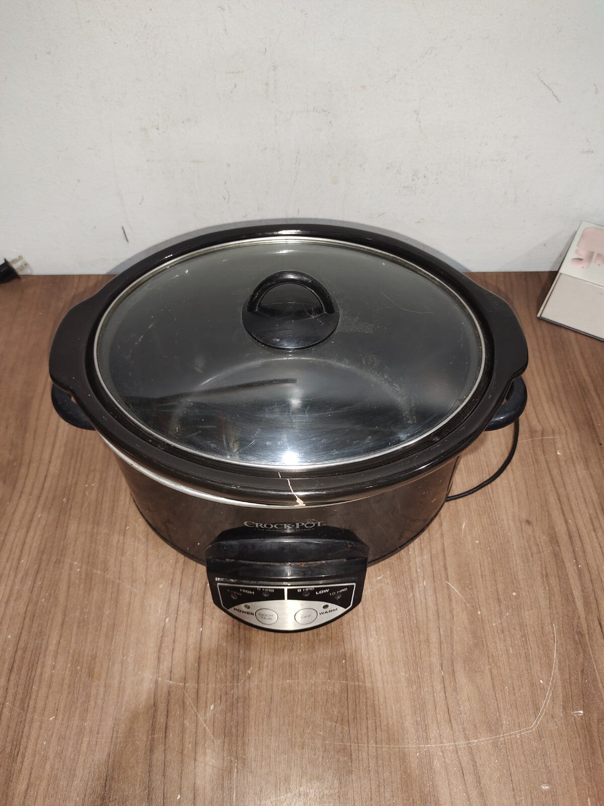 Crock Pot Original Slow Cooker Programmable Digital Control 7 - SCVP500B-CN