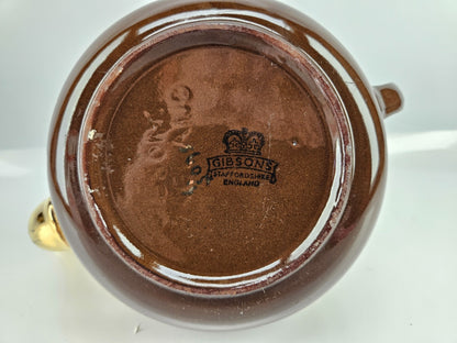 Vintage Gibson  4-5 Cup Teapot Pottery Tea England