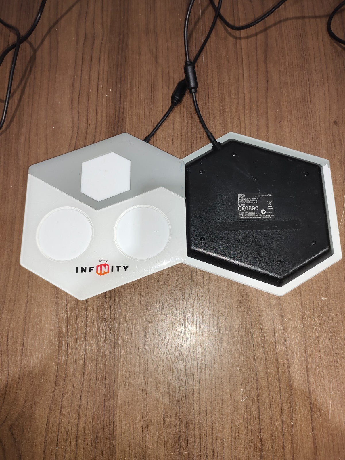 Disney Infinity USB Portal Base Pad for Xbox 360 Model INF-8032385 - Set of 2
