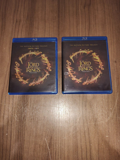 LORD OF THE RINGS: Trilogy (Blu-ray Disc, 2010) DVD set