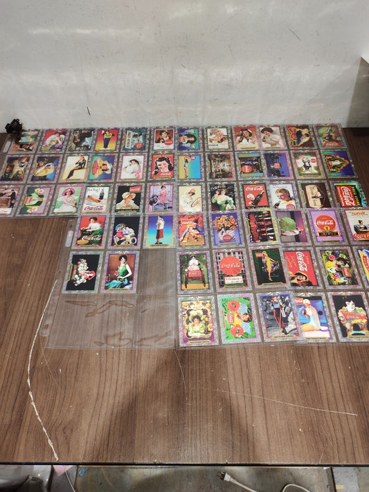 Vintage Collectible Coca-Cola Cards - Super Premium Collection - #1-59 Cards