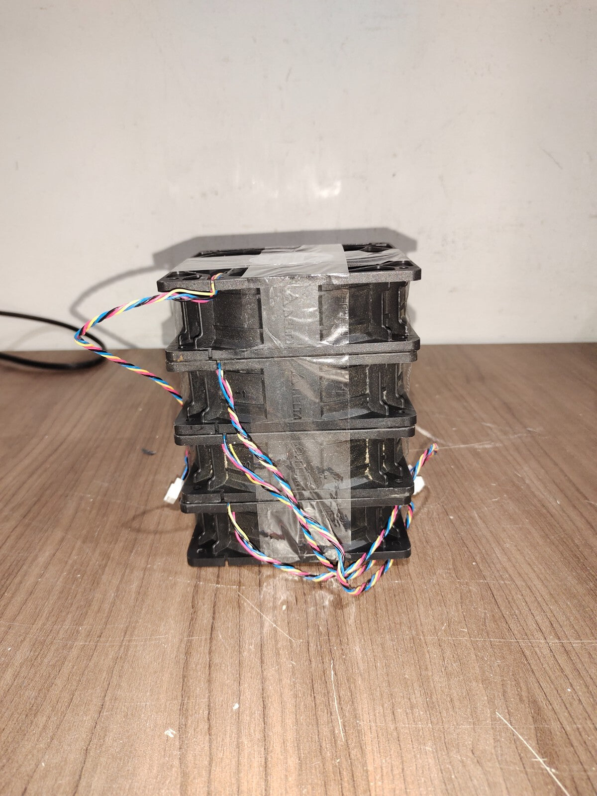 Delta QFR1212GHE High Speed  GPU Cooling Fan DC 12V 2.7A  4Wires - Set of 4 - 1