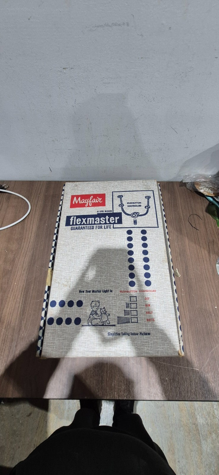 Vintage Mayfair 4 Lite Model Flexmaster, Photo Lighting