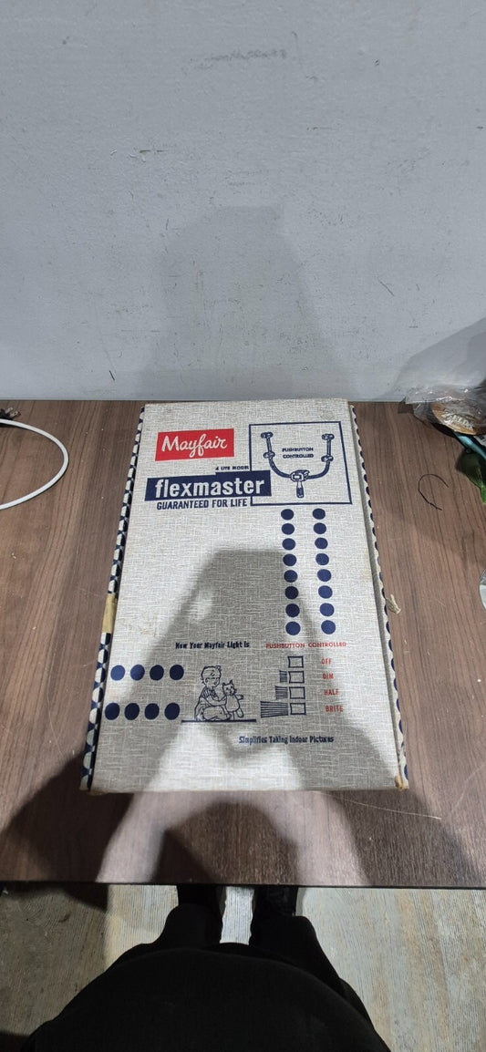 Vintage Mayfair 4 Lite Model Flexmaster, Photo Lighting