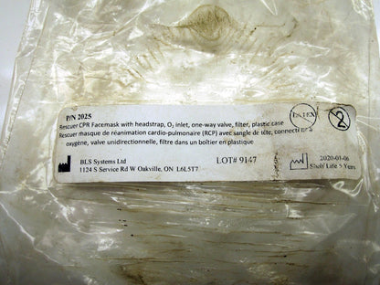 BLS Systems 2025 Rescuer CPR Facemask