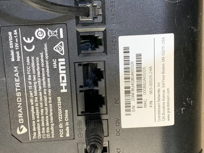 Grandstream GXV3240 IP Video Phone IP Multimedia Phone for Android + Desk Stand