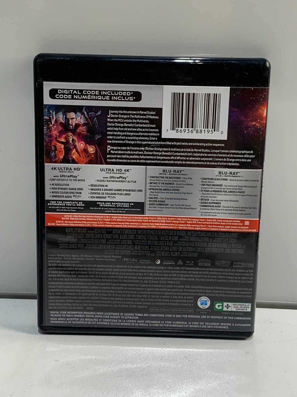 Doctor Strange in the Multiverse of Madness 4K Ultra HD + Blu-Ray
