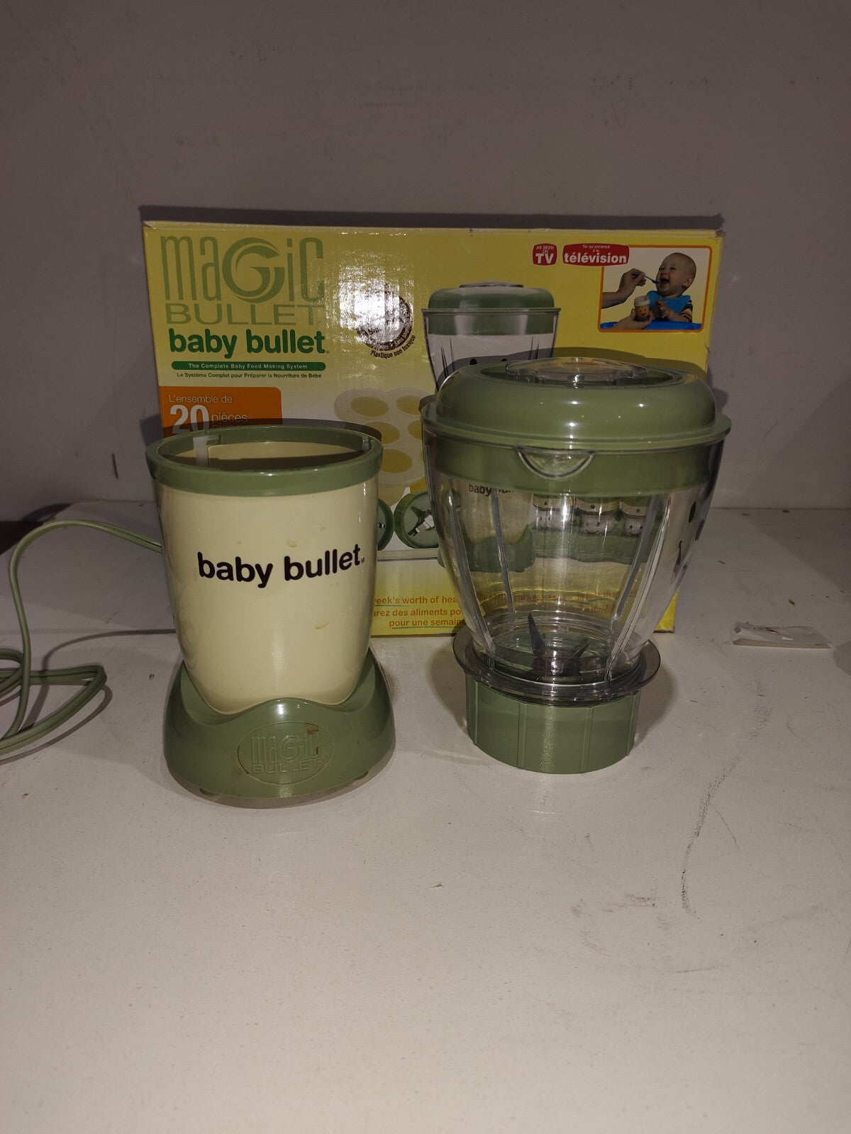 Magic Bullet Baby Bullet Baby Food Maker Kitchen Blender Set Bundle