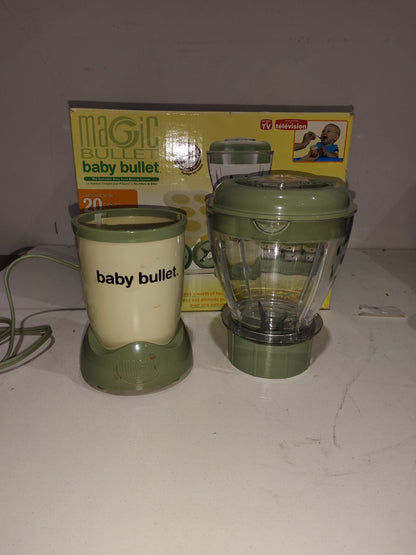 Magic Bullet Baby Bullet Baby Food Maker Kitchen Blender Set Bundle