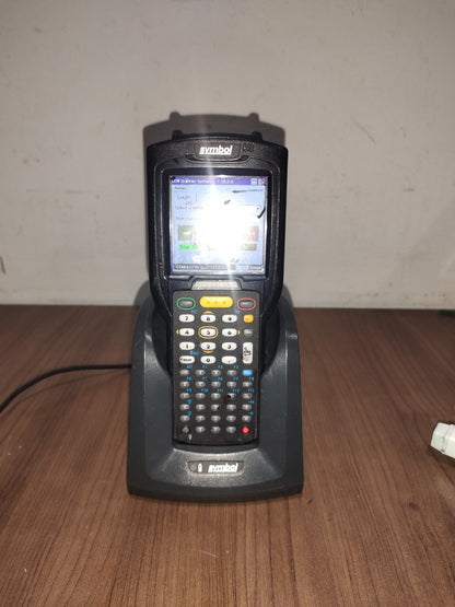 Symbol CRD3000-1000R Charging Cradle & MC32N0 Barcode Scanner