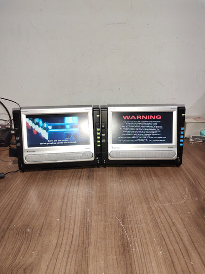 Venturer Dual Screen Portable DVD Player - PVS6281