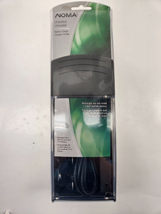 AIOMA Universal Battery Charger AA AAA C D 9V NiMH NiCd