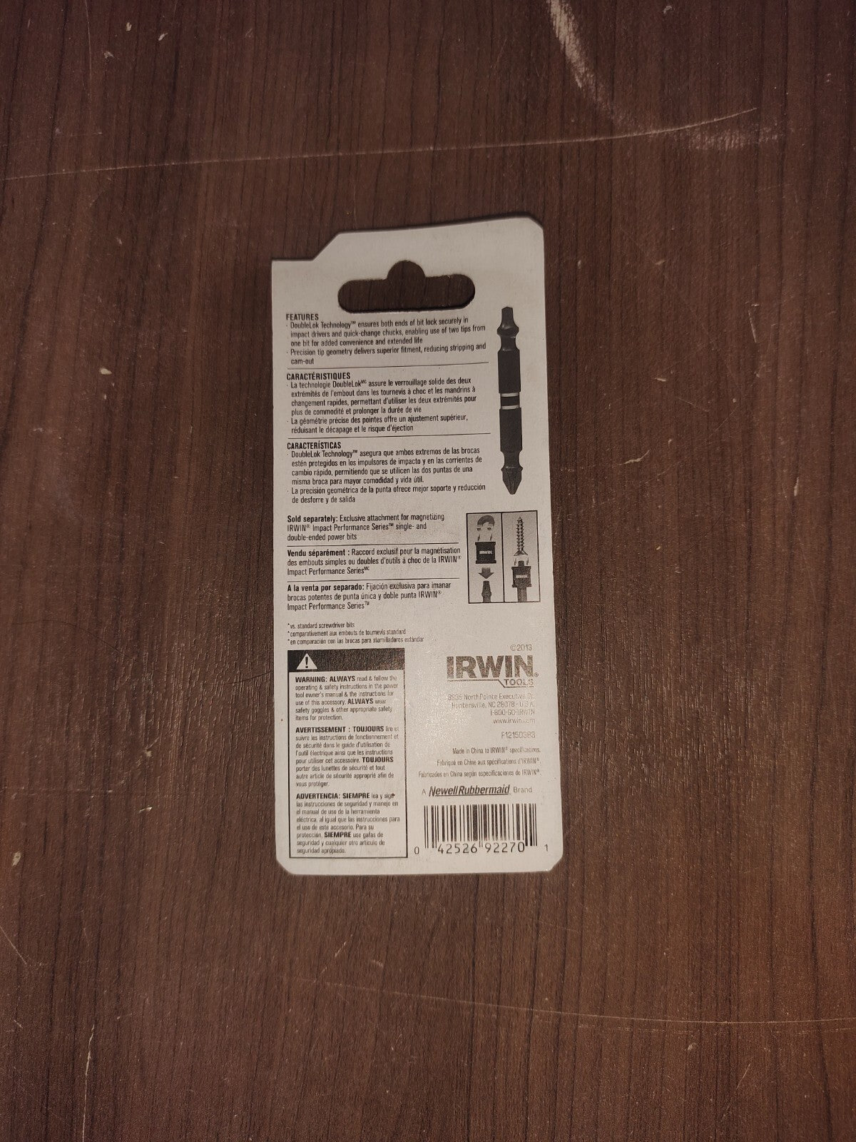 IRWIN 1882420 DoubleEnded Screwdriver Power Bit 1 Square 2 Square - Set of 5 - 4