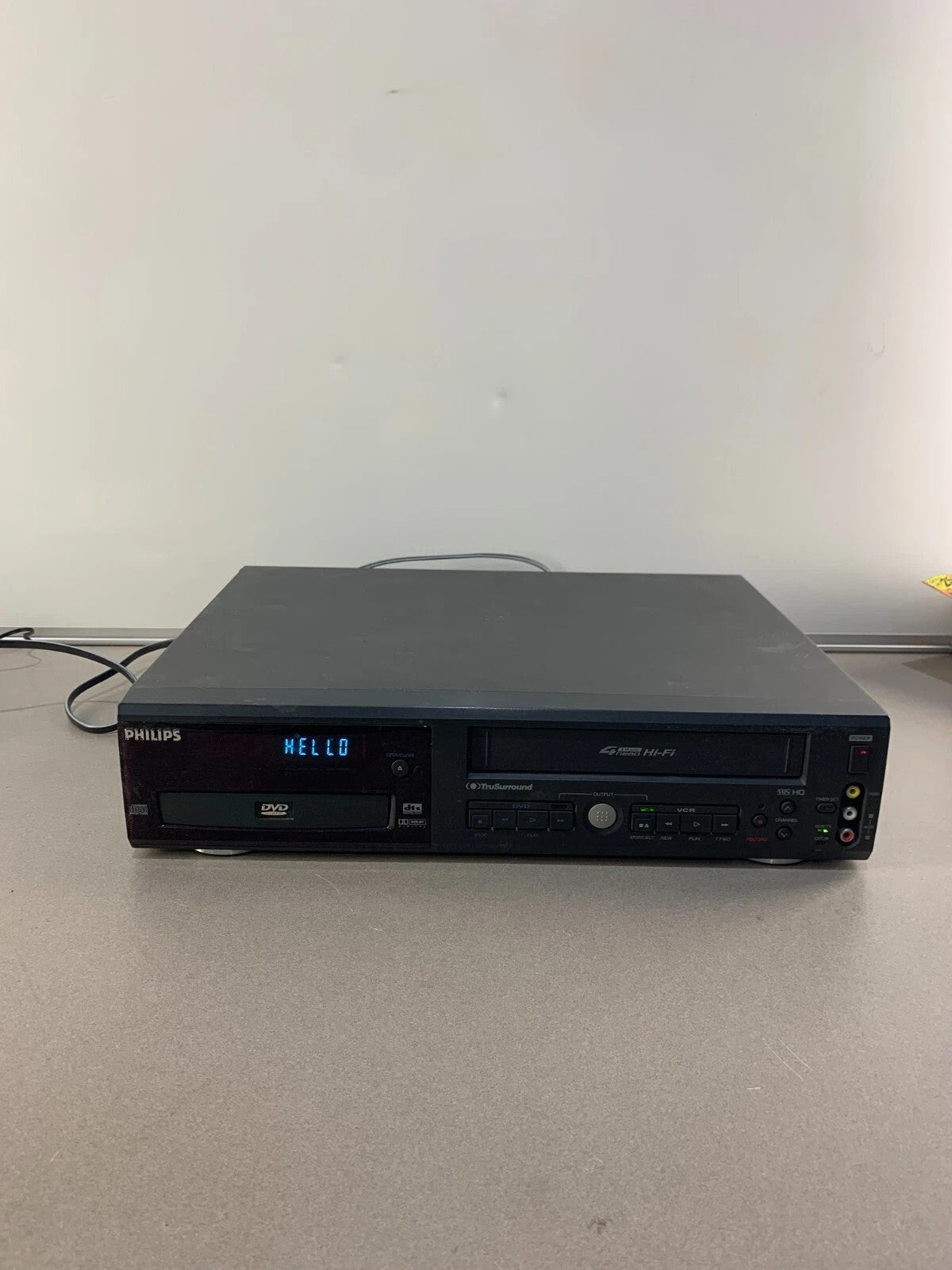 Philips DV900VHS DVD VCR Combo 4 Head Hi-Fi Player