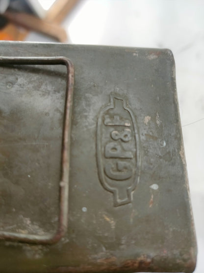 VTG US Army Military Ammo Box Crate Empty 250 Cal Cartridges