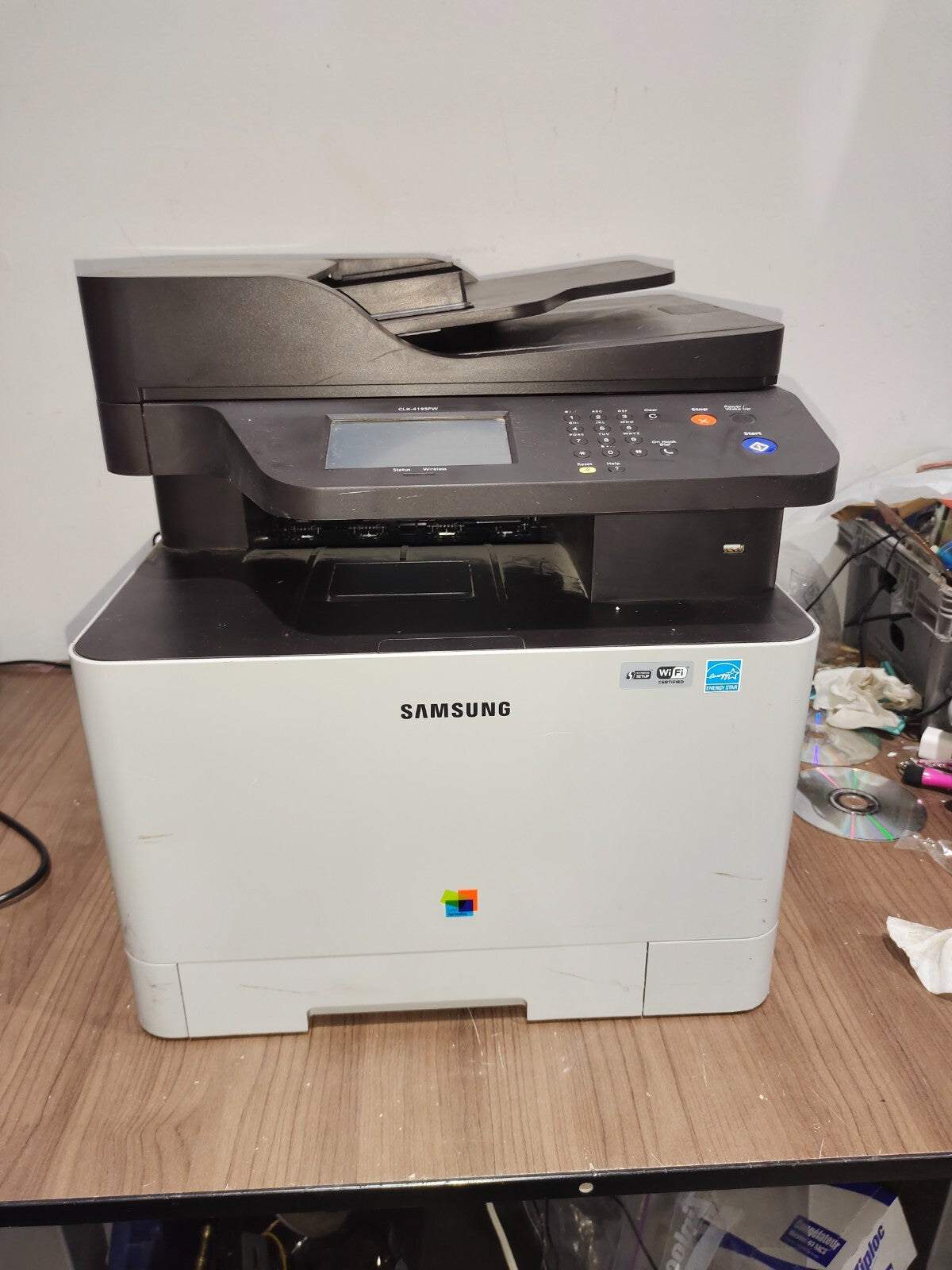 Samsung CLX-4195FW Color Laser MFP Printer