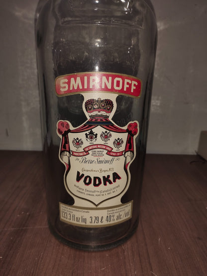 VINTAGE - 1 GALLON SMIRNOFF VODKA LIMITED EDITION BOTTLE