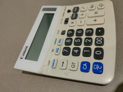 Canon Desktop Calculator 12- Digit White TX220TSII