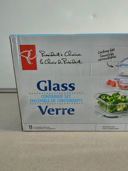 President's Choice Glass Container Set