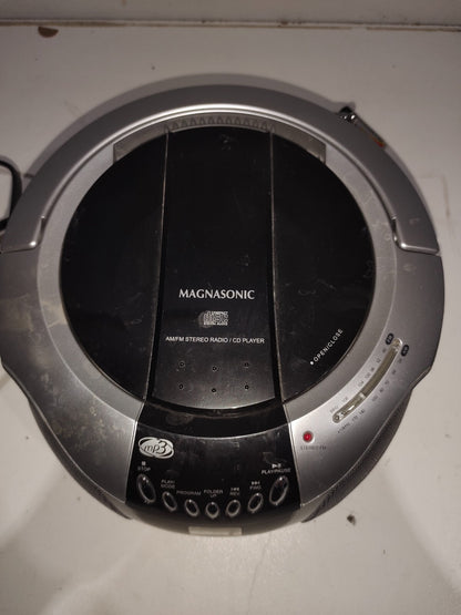 Magnasonic AM/FM Stereo Radio/CD Player - Boombox