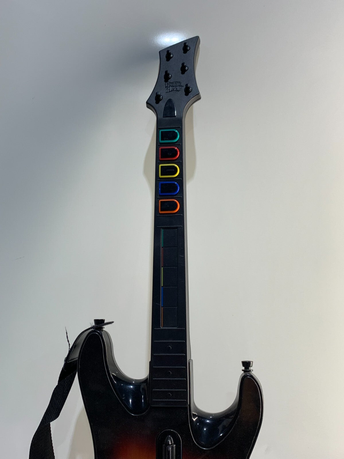 Guitar Hero Wood Red Wood Rock Band Controller Strap Playstation PS3