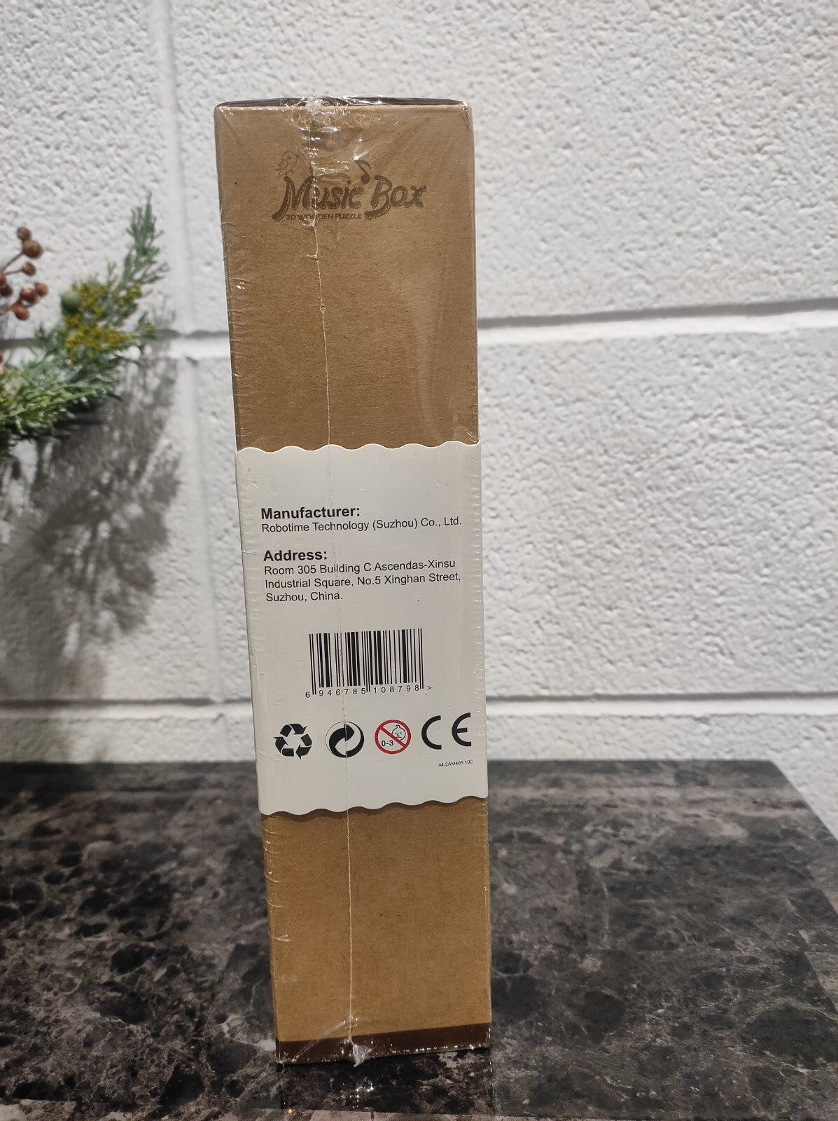 3D Wooden Puzzle Midsummer Night’s Dream Crank Music Box Robotime DIY Wooden