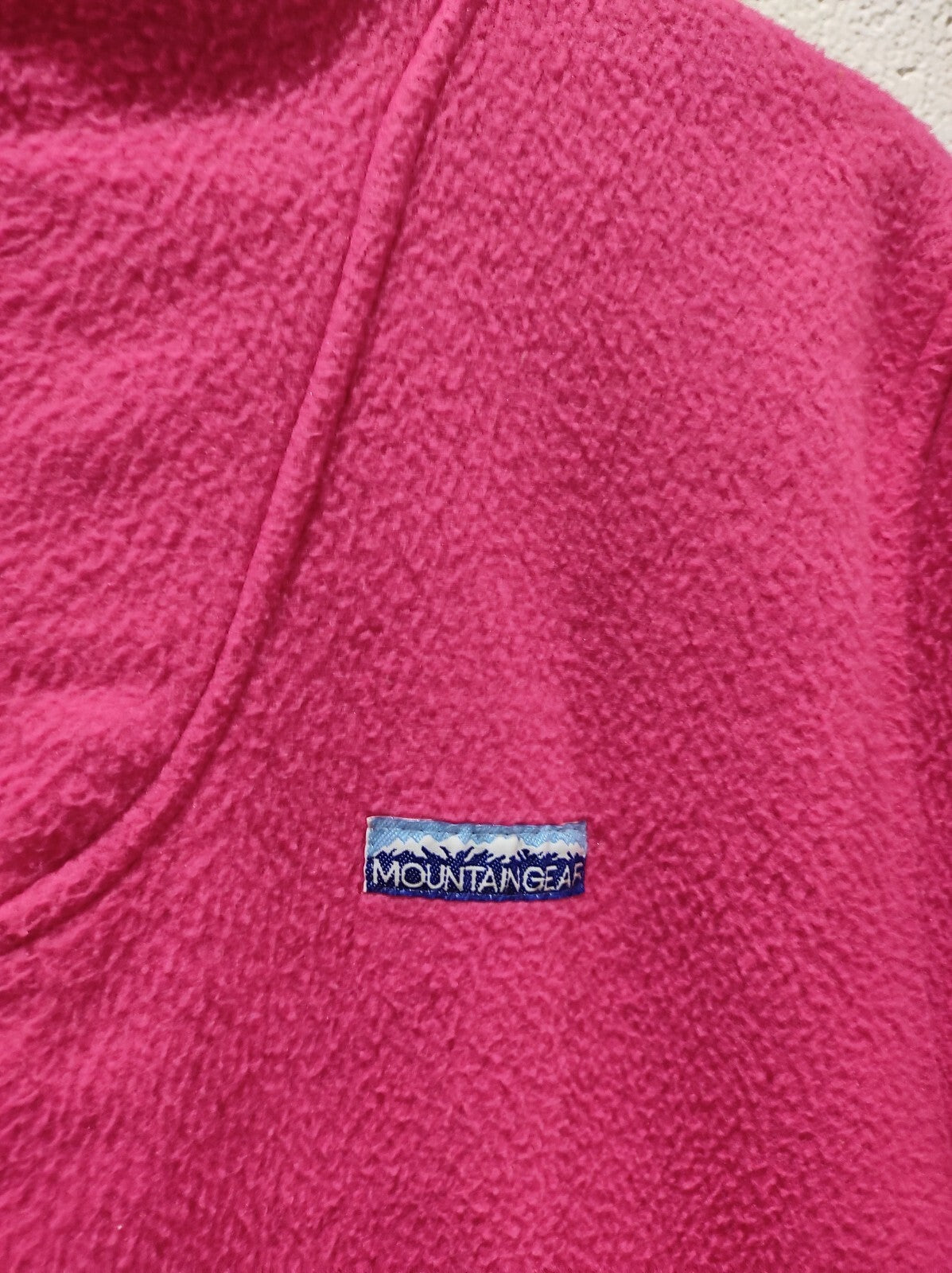 Vintage 1990s Mountain Gear Full Zip Fleece Sweatshirt Size- M